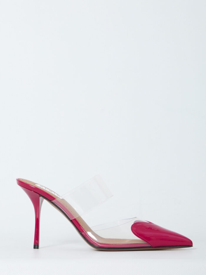 alaia raspberry le coeur mules Alaia Raspberry Le Coeur mules