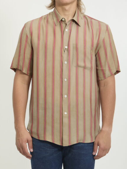 Saint Laurent Striped Cassandre shirt