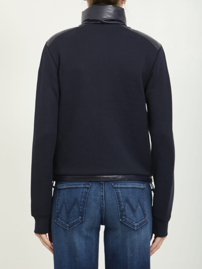 Moncler Cotton zip-up sweatshirt