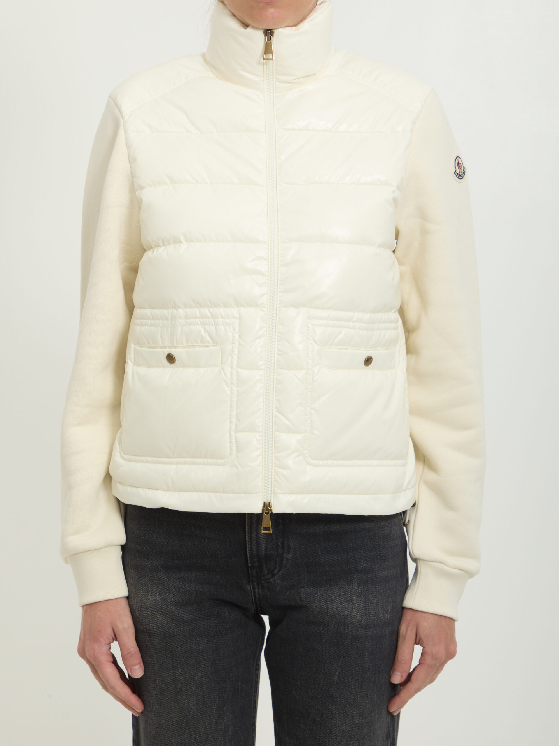 Moncler Cotton zip-up sweatshirt