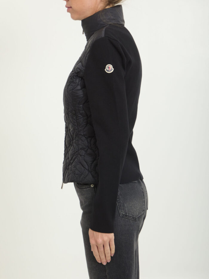 Moncler Padded zip cardigan