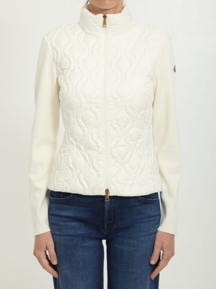 Moncler Padded zip cardigan