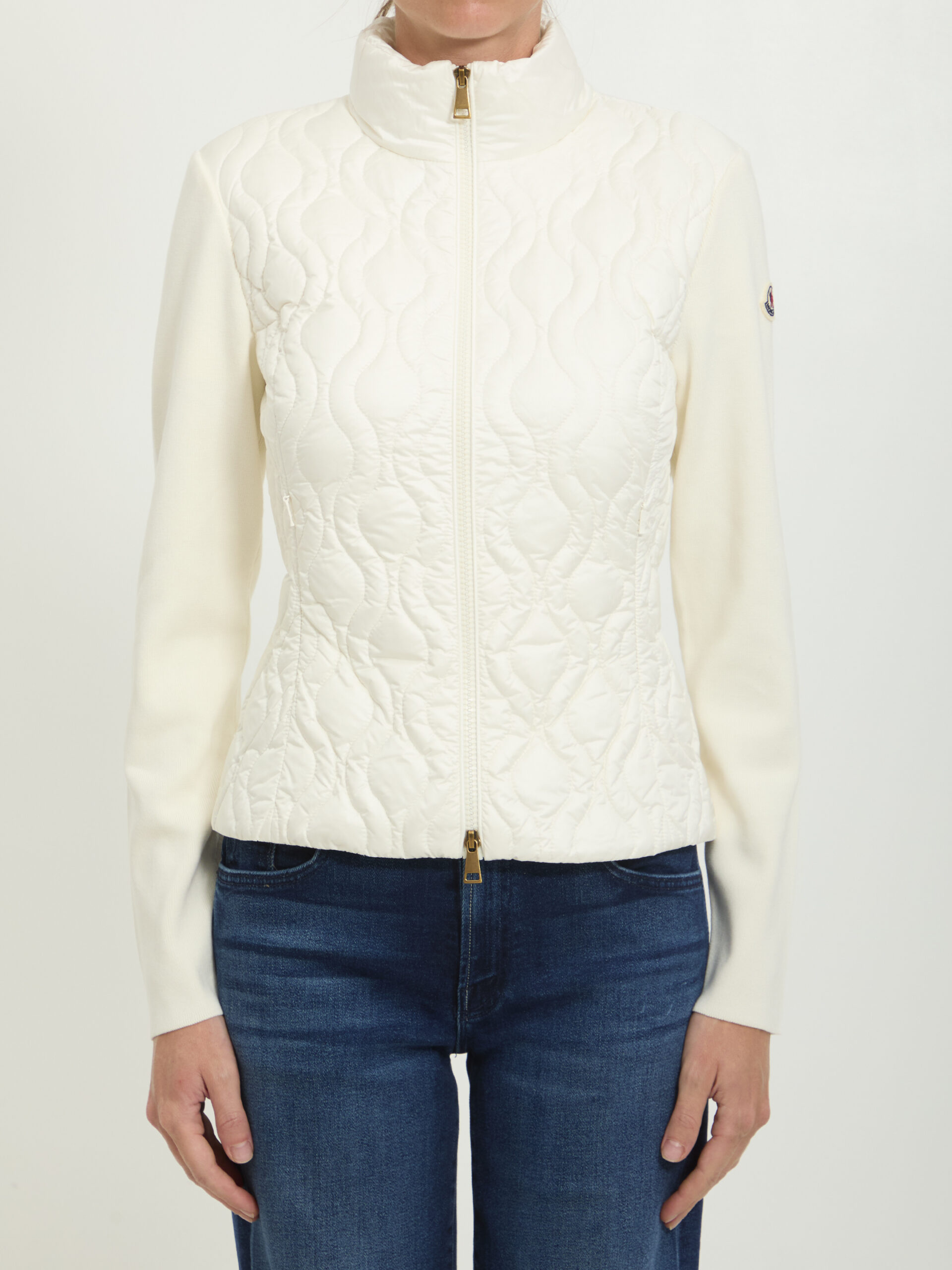 Moncler Padded zip cardigan