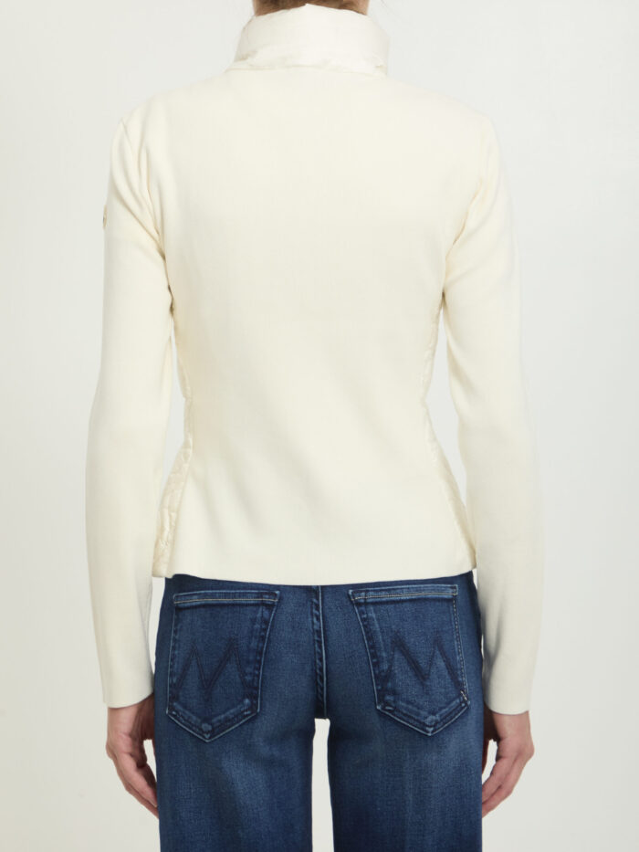 Moncler Padded zip cardigan