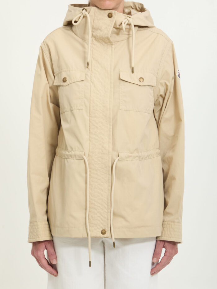 Moncler Parka Serin in cotton blend