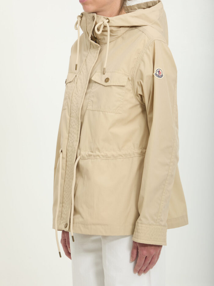 Moncler Parka Serin in cotton blend