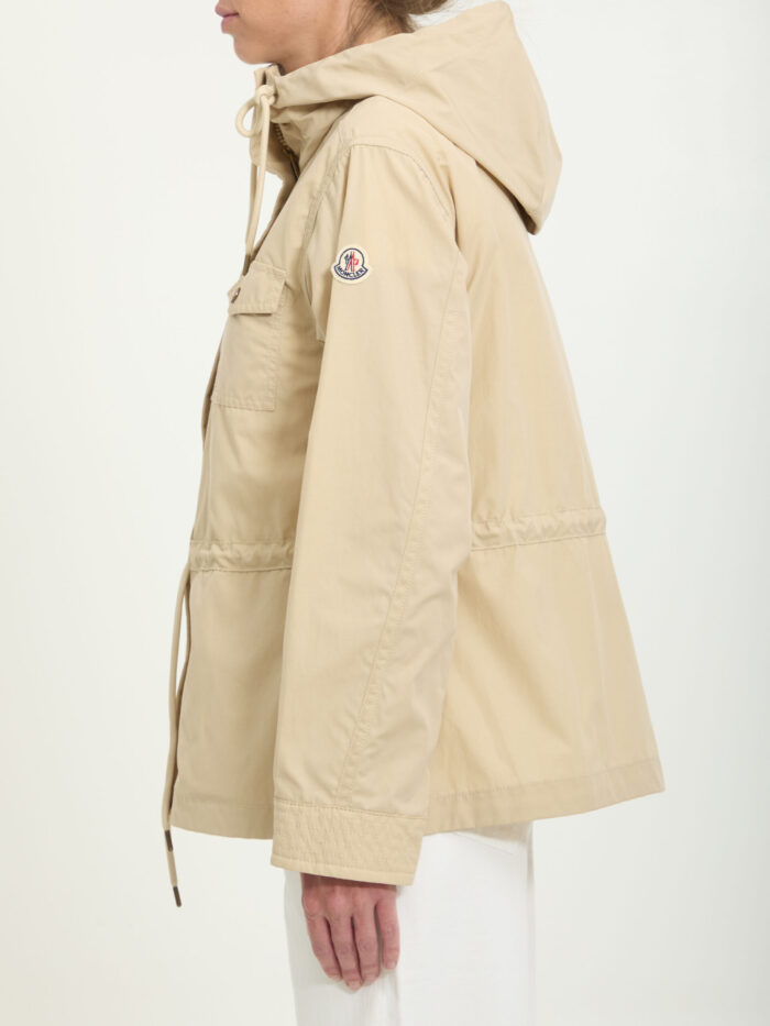 Moncler Parka Serin in cotton blend