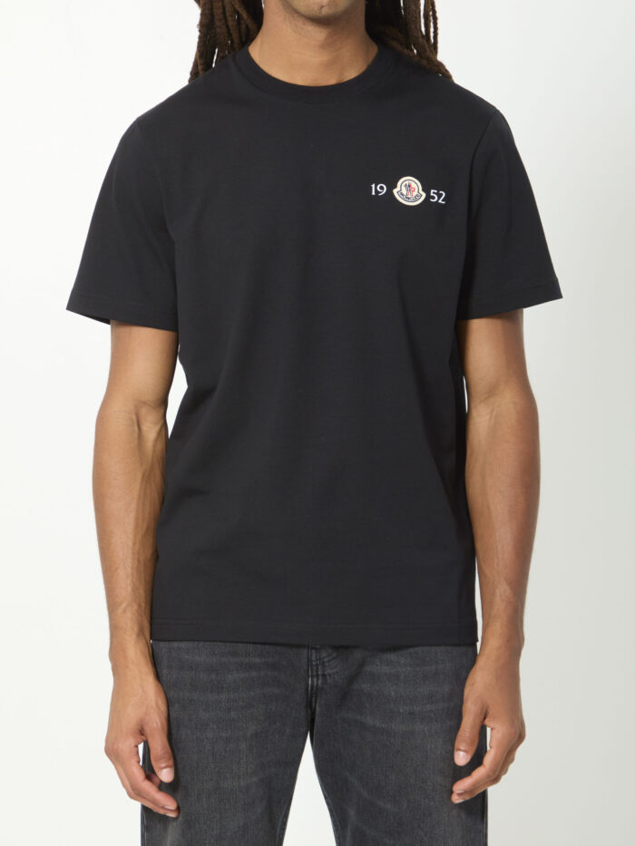 moncler logo cotton t shirt Moncler Logo cotton T-shirt