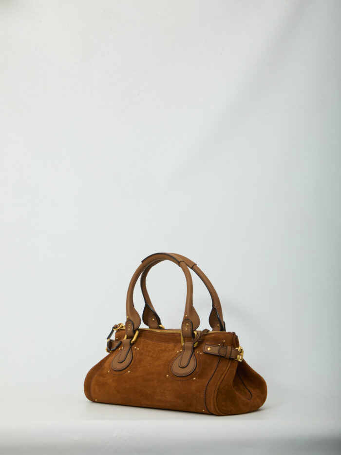 Chloe Paddington suede leather bag