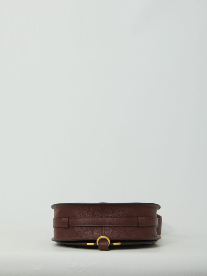 Chloe Marcie saddle bag in grained leather