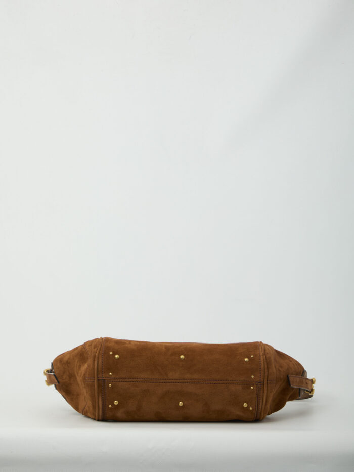 Chloe Paddington suede crossbody bag