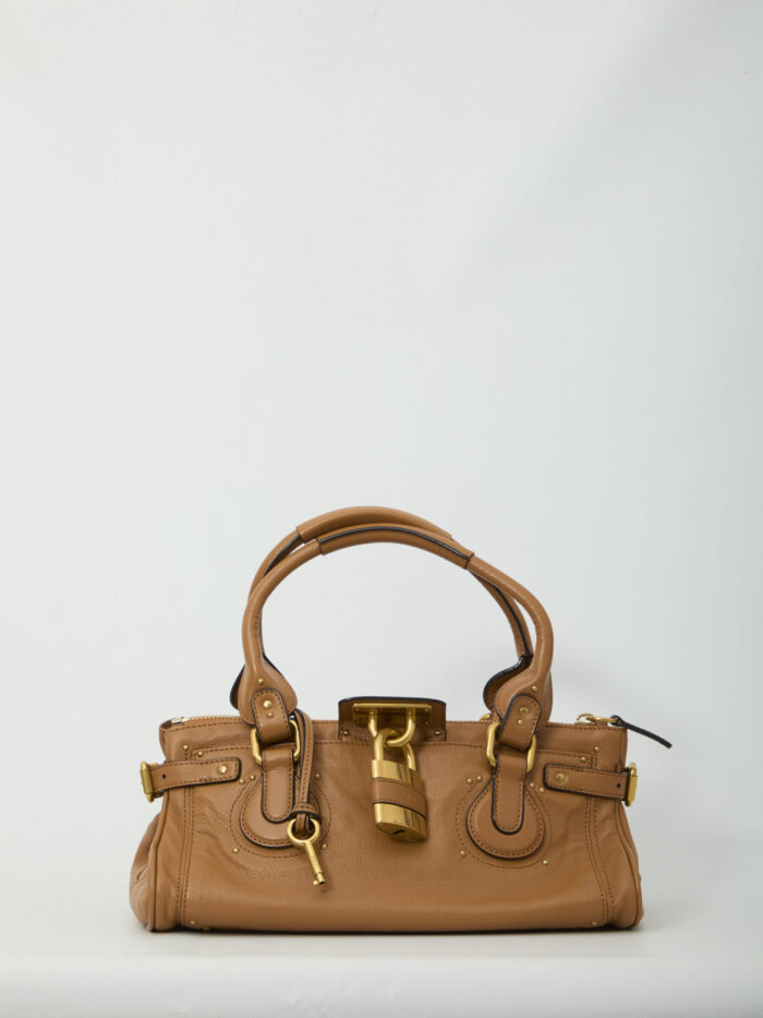Chloe Paddington grained leather bag