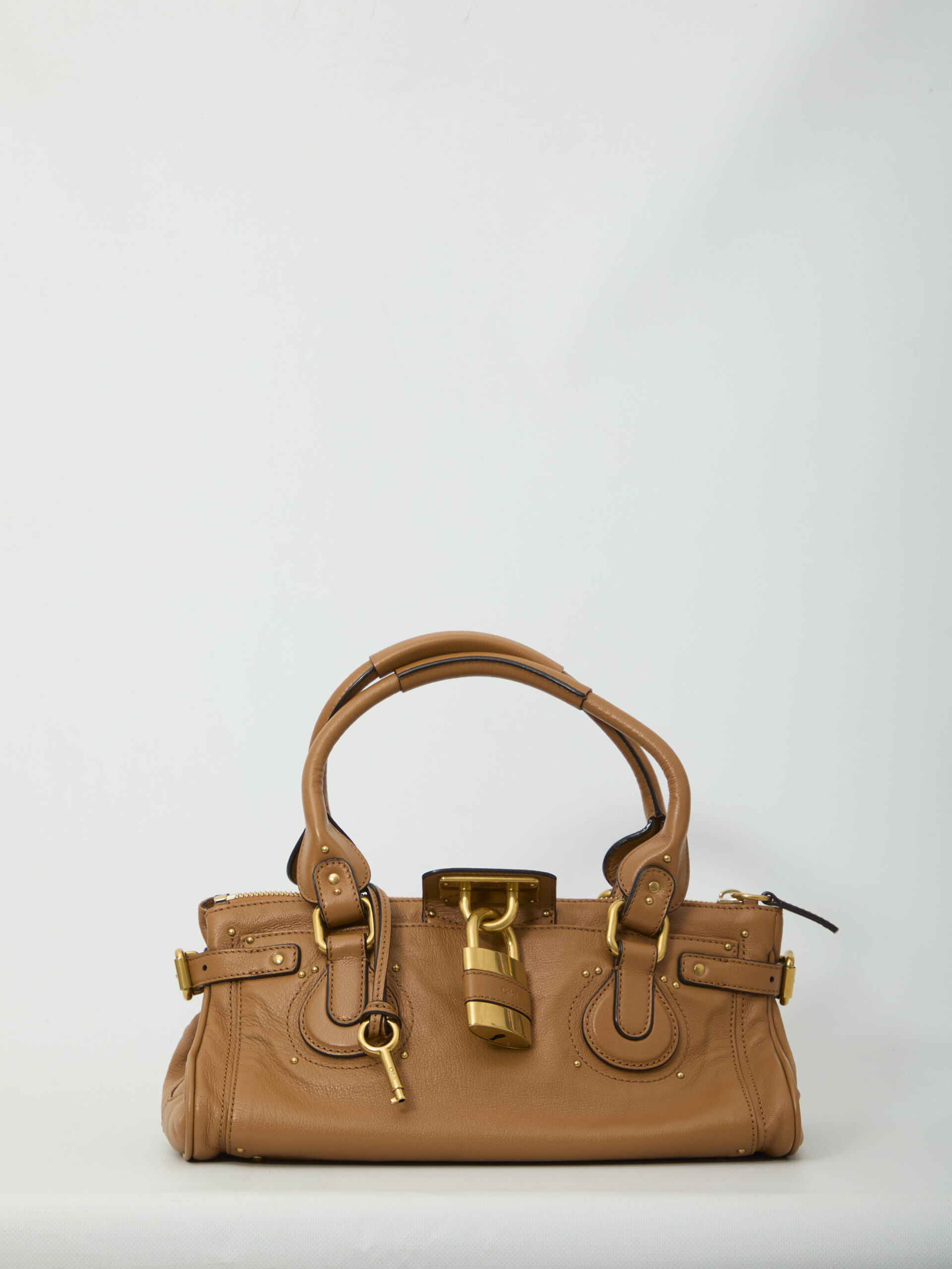 Chloe Paddington grained leather bag
