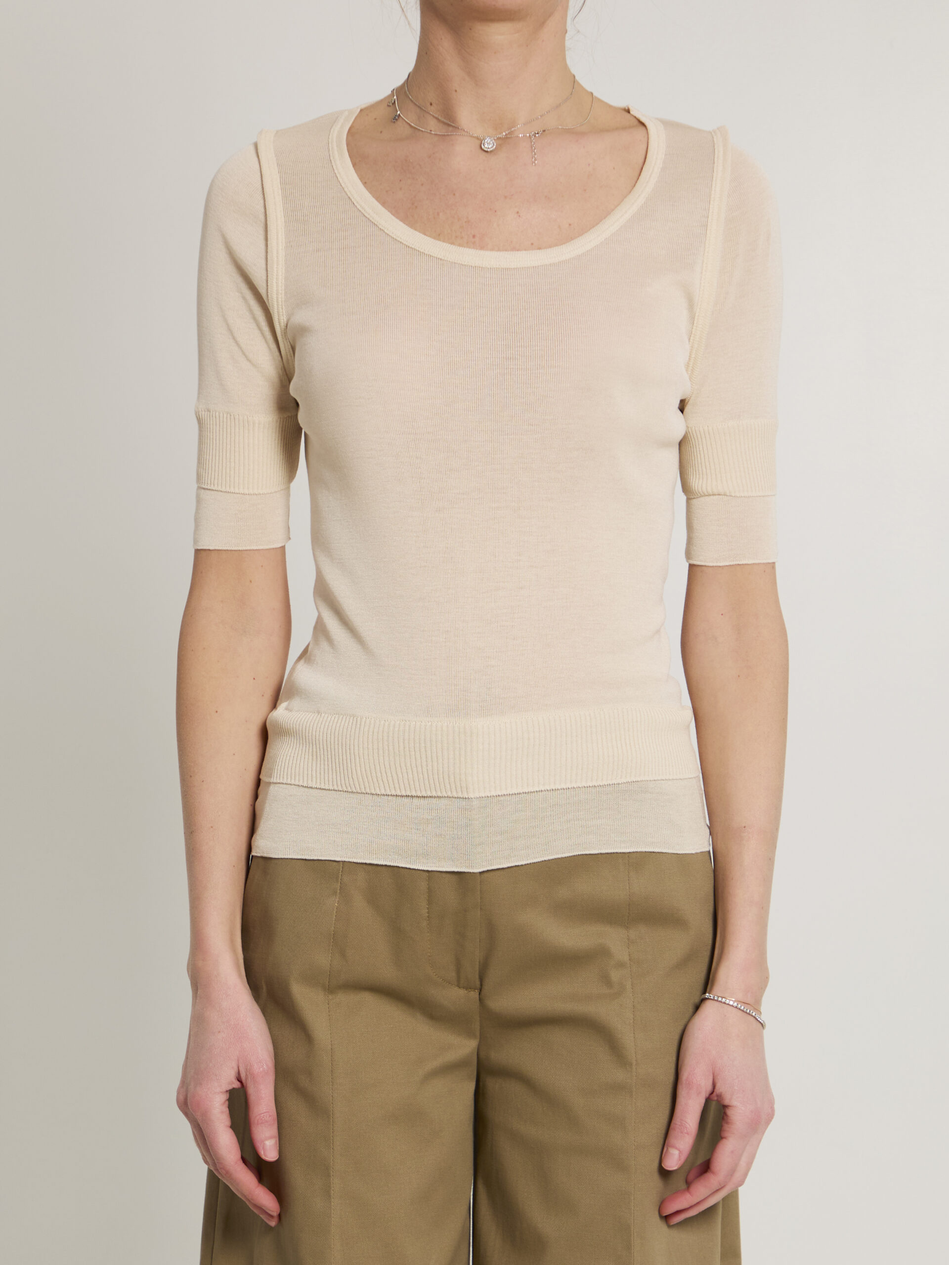 Lemaire Trompe l'Oeil top