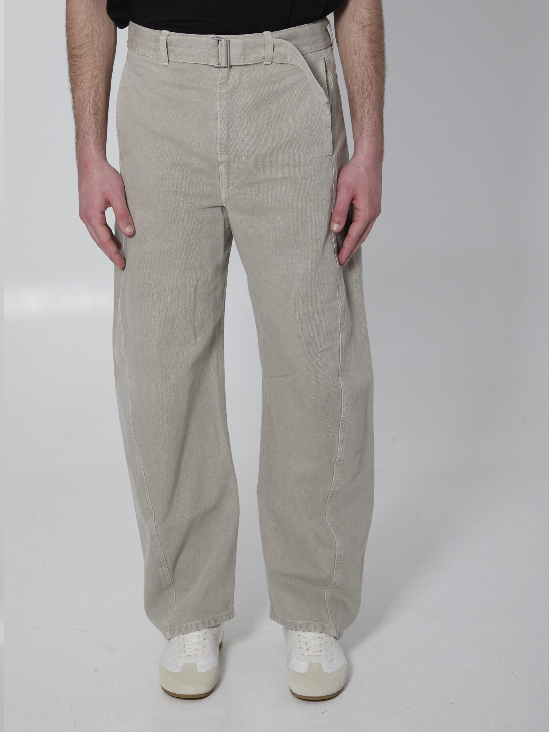 Lemaire Twisted belted pants