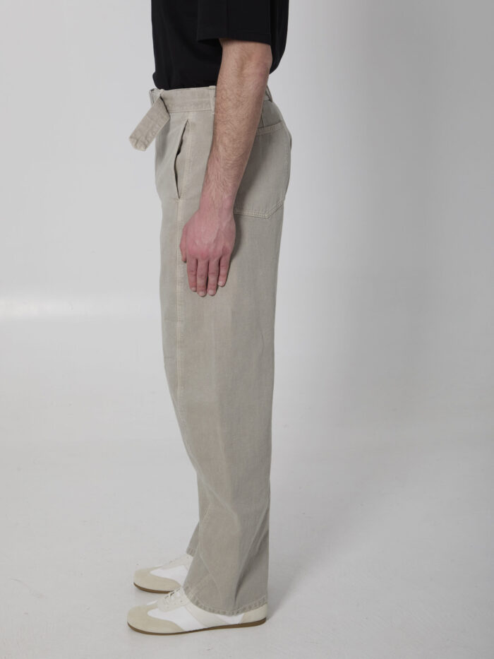 Lemaire Twisted belted pants
