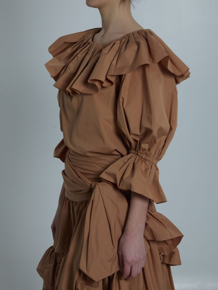 Chloe Top with ruffles