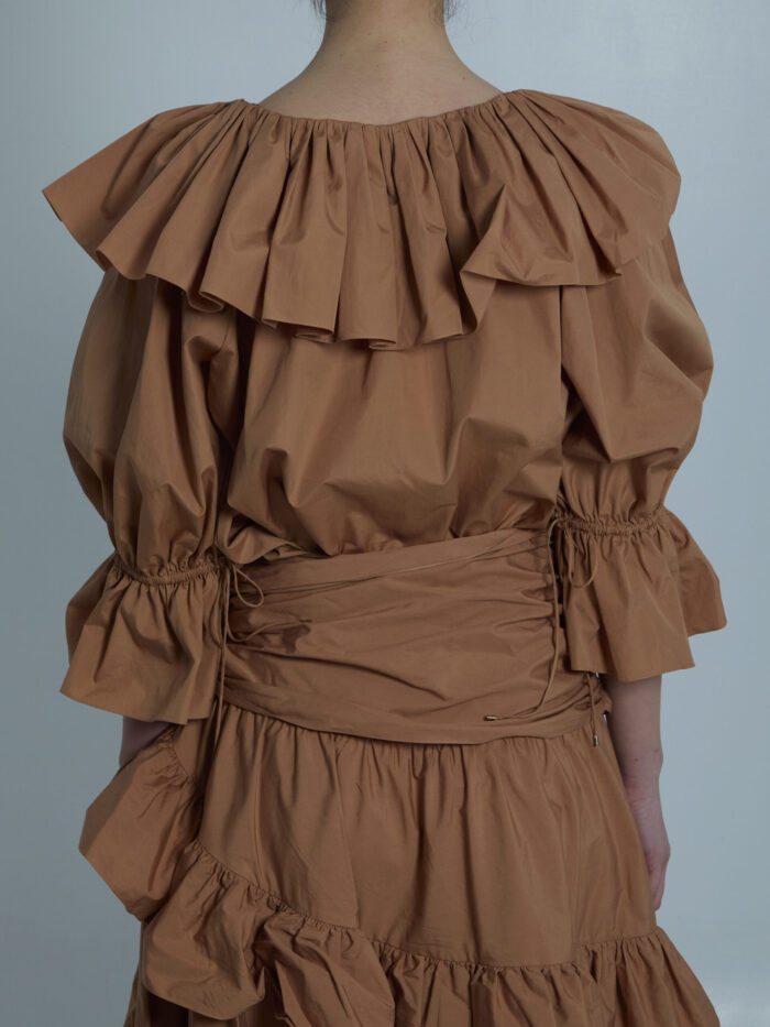 Chloe Top with ruffles