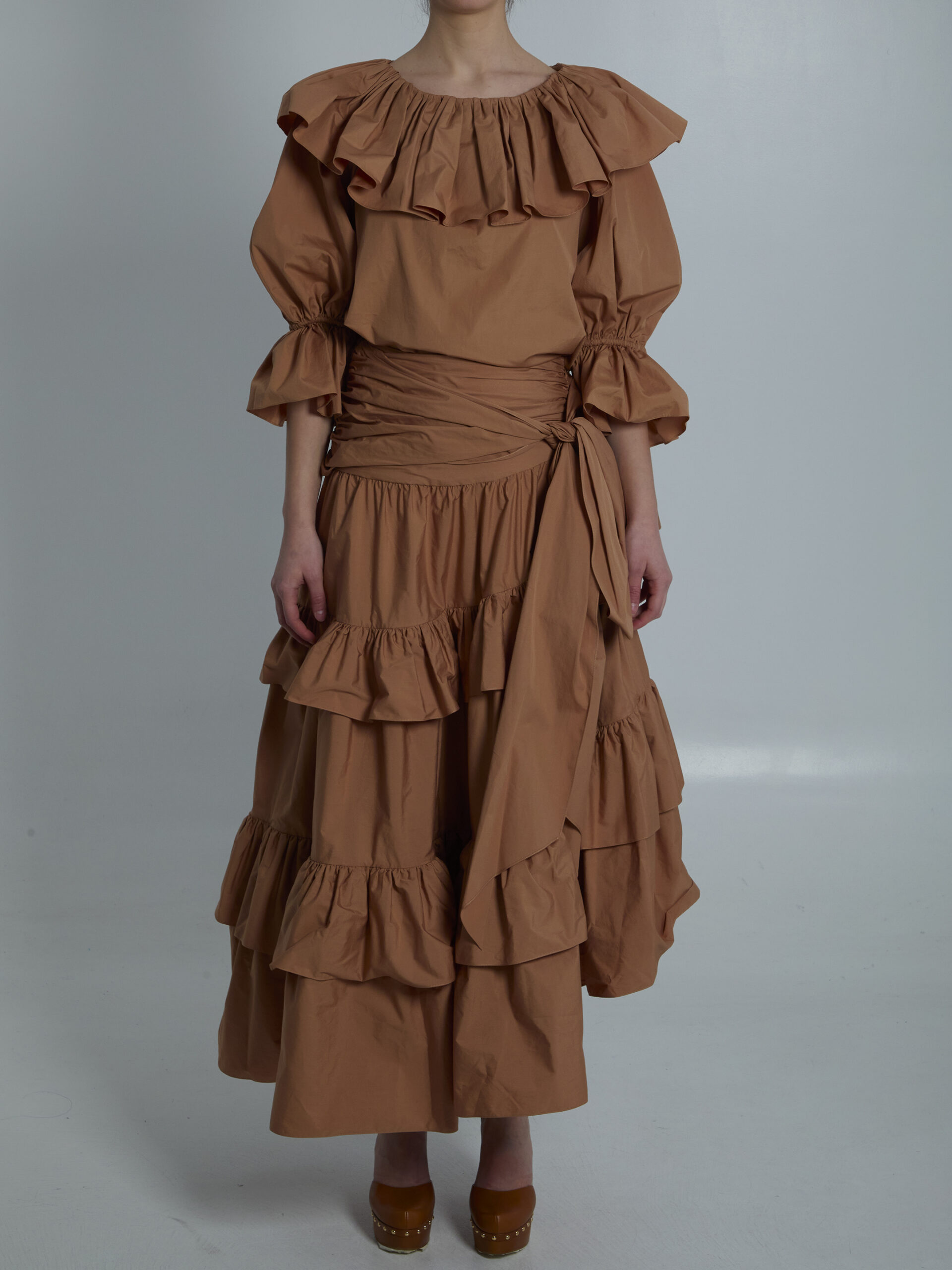 Chloe Top with ruffles