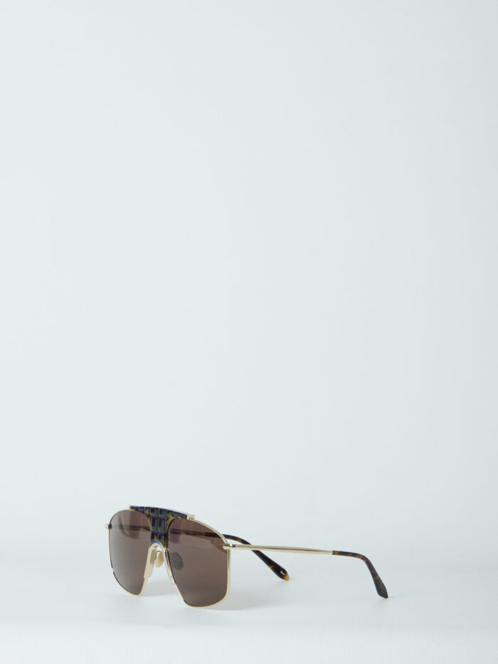 Alaia Square aviator sunglasses