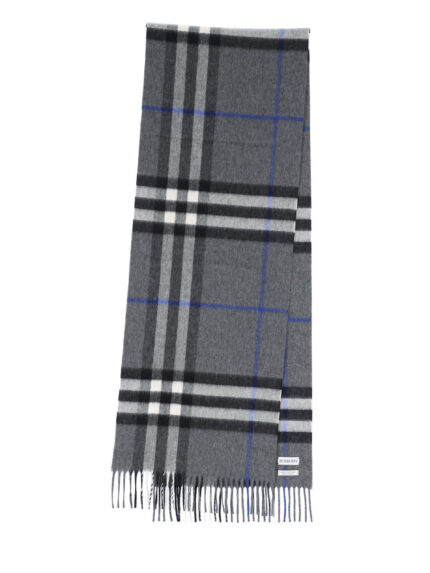 Burberry Check cashmere scarf