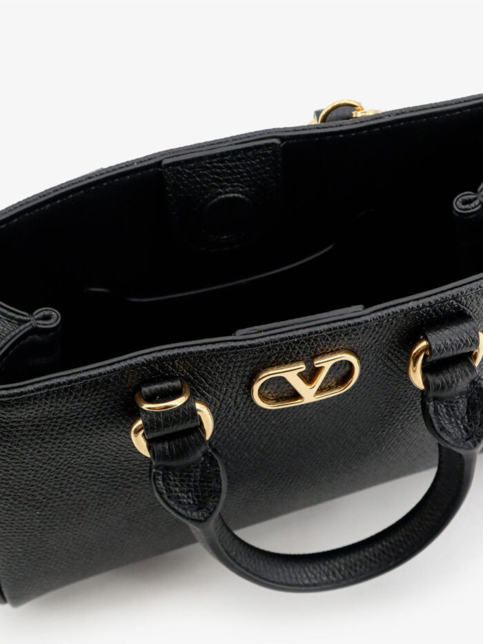 Valentino Garavani VLogo Signature mini bag in grainy calfskin