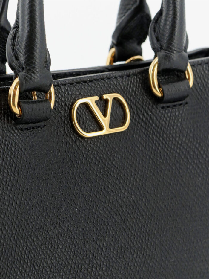 Valentino Garavani VLogo Signature mini bag in grainy calfskin