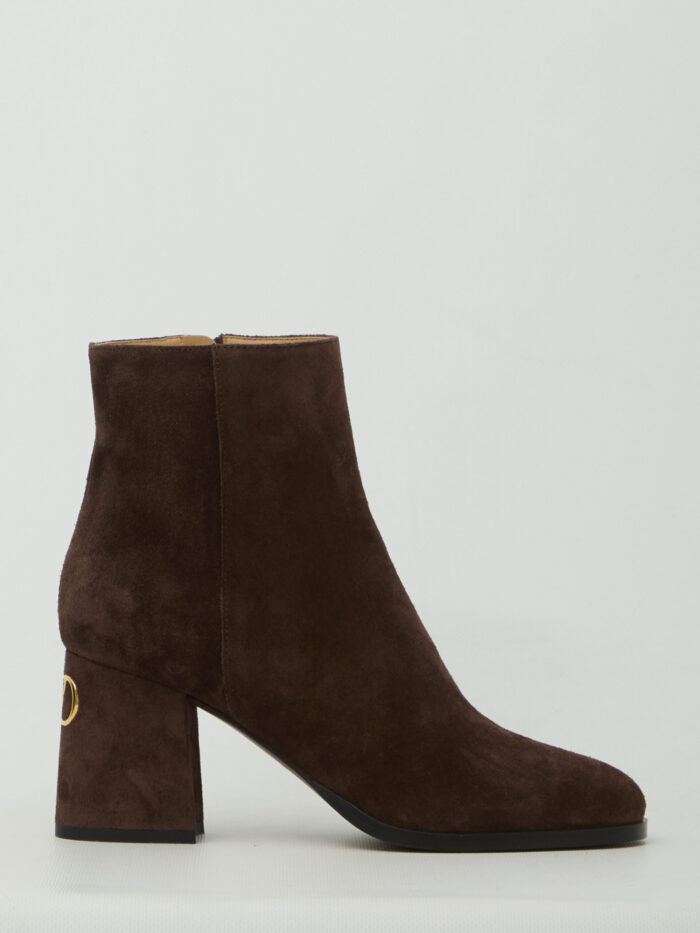 valentino garavani fawcette ankle boots in suede Valentino Garavani Fawcette ankle boots in suede