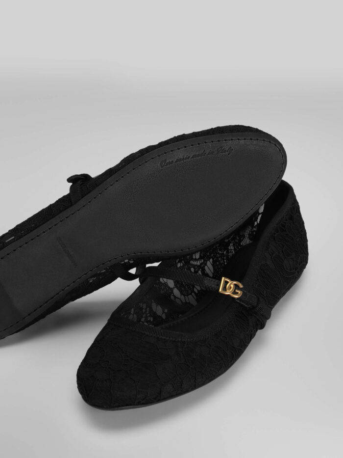Dolce&gabbana Taormina lace ballet flats
