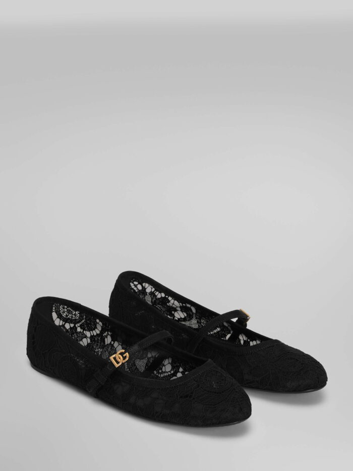 Dolce&gabbana Taormina lace ballet flats