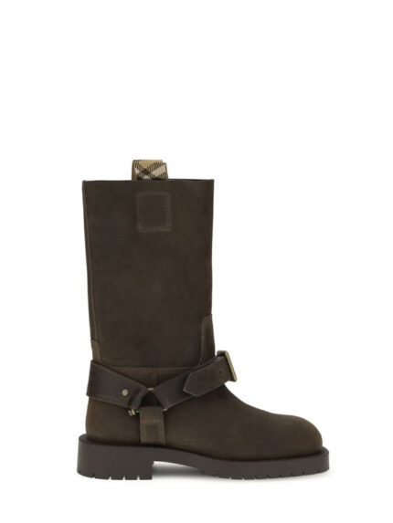 Burberry Suede Saddle boots