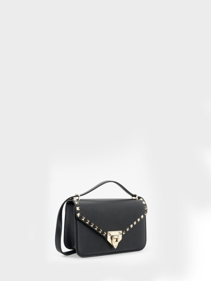 Valentino Garavani Grained calfskin small Rockstud crossbody bag