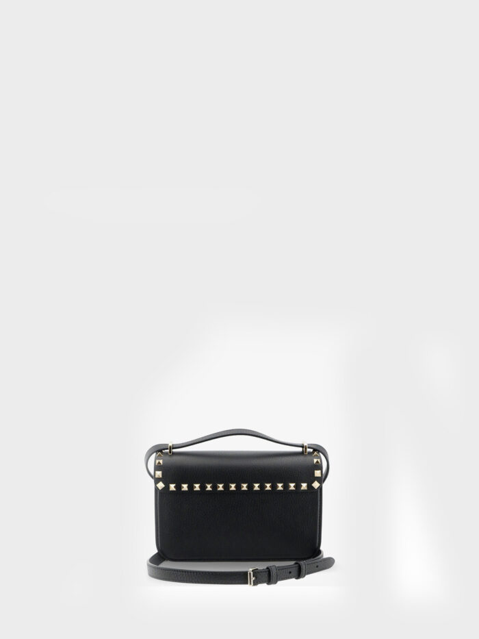 Valentino Garavani Grained calfskin small Rockstud crossbody bag
