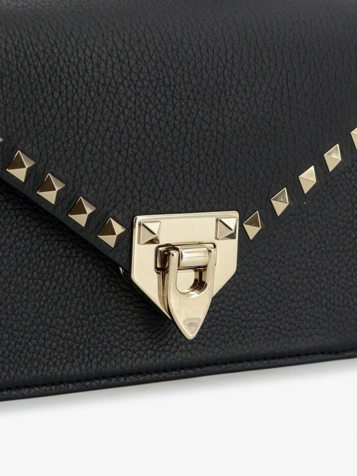 Valentino Garavani Grained calfskin small Rockstud crossbody bag