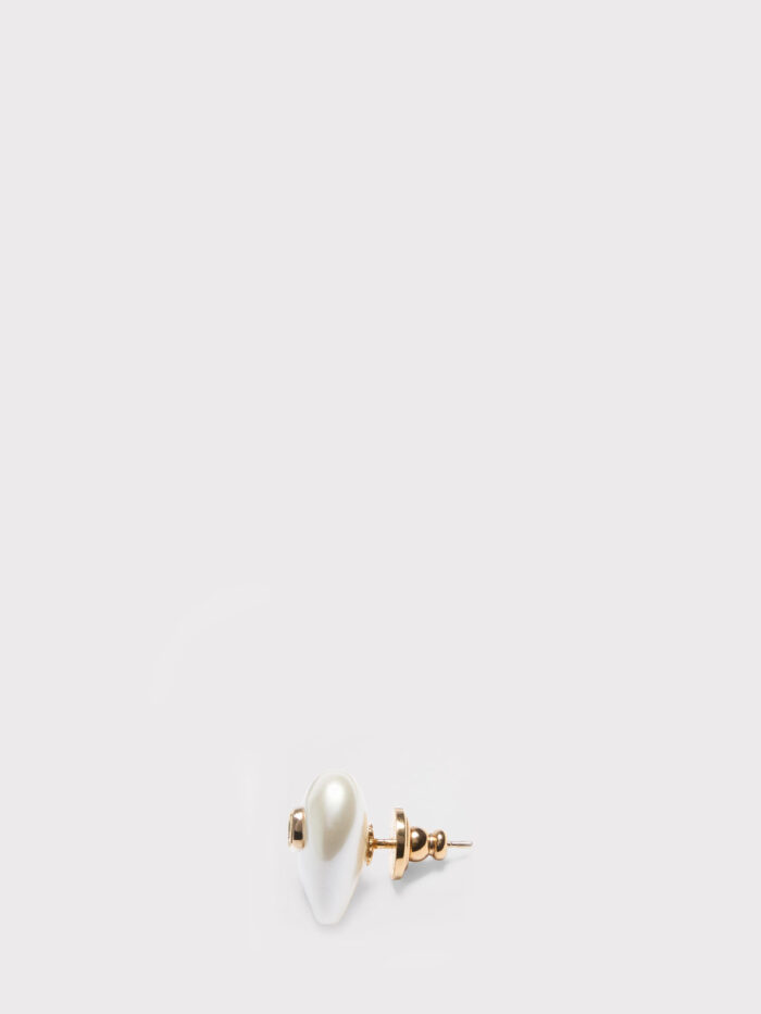 Valentino Garavani VLogo Signature metal and pearl earrings
