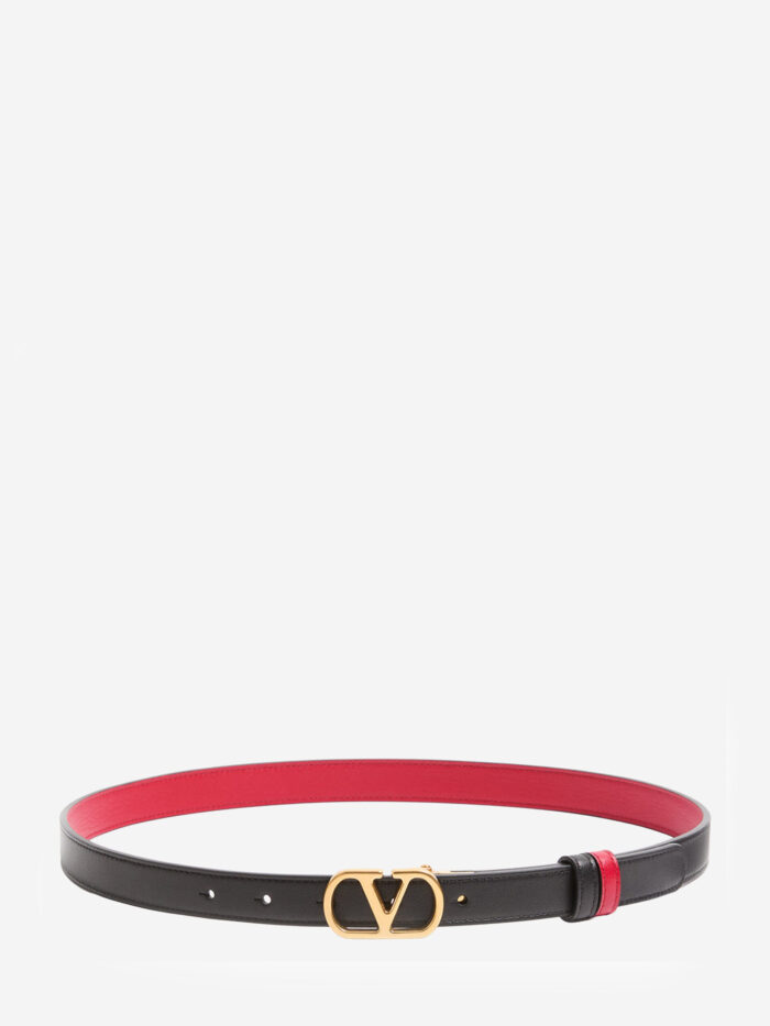 valentino garavani vlogo signature reversible leather belt Valentino Garavani VLogo Signature reversible leather belt