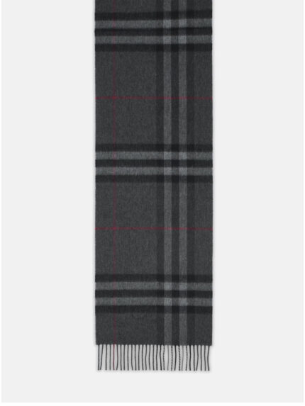 Burberry Check cashmere scarf