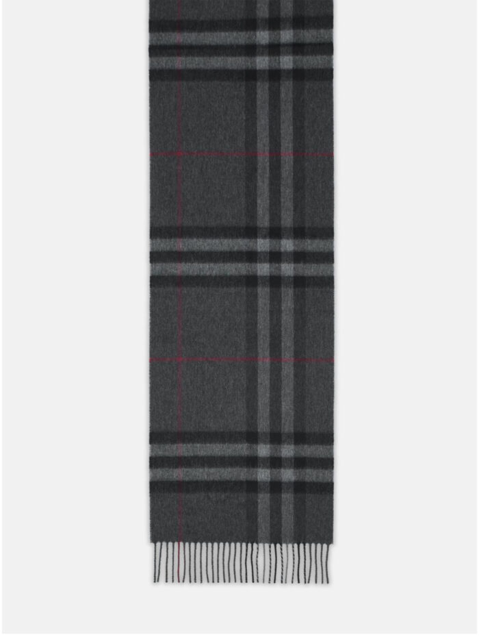 burberry check cashmere scarf Burberry Check cashmere scarf