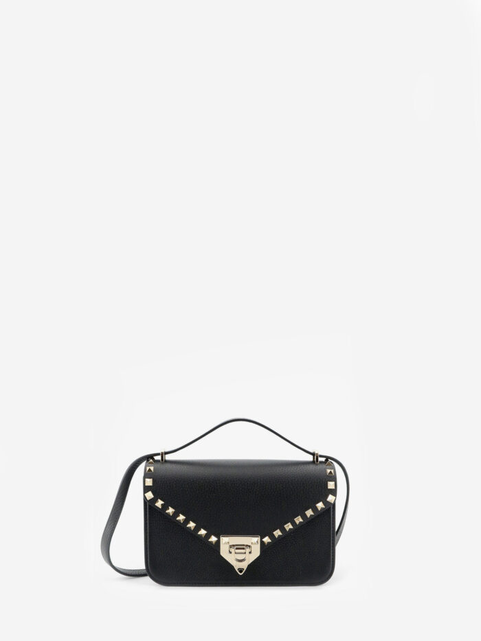 valentino garavani grained calfskin small rockstud crossbody bag Valentino Garavani Grained calfskin small Rockstud crossbody bag