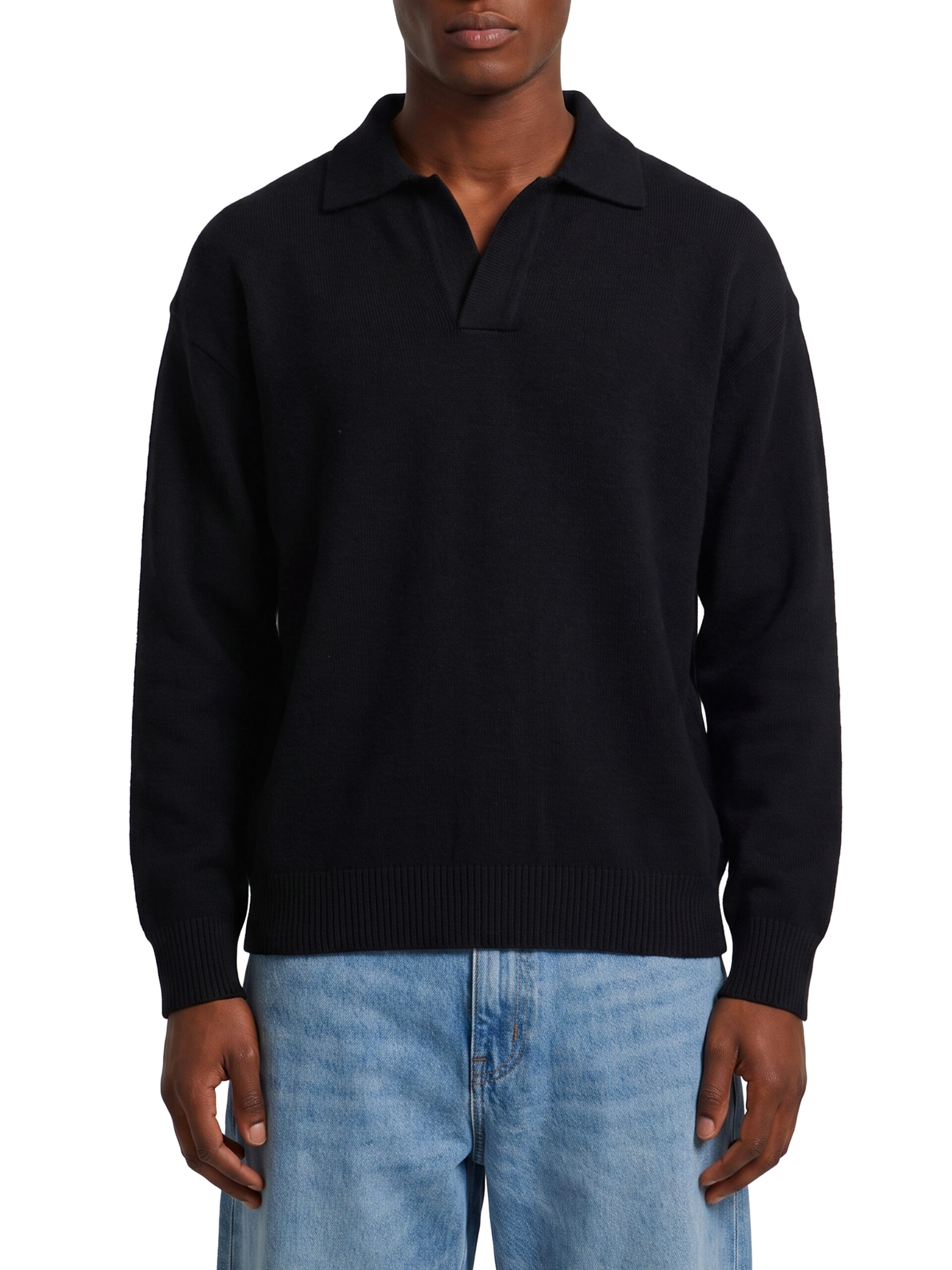 Roberto Collina Black Skipper polo shirt