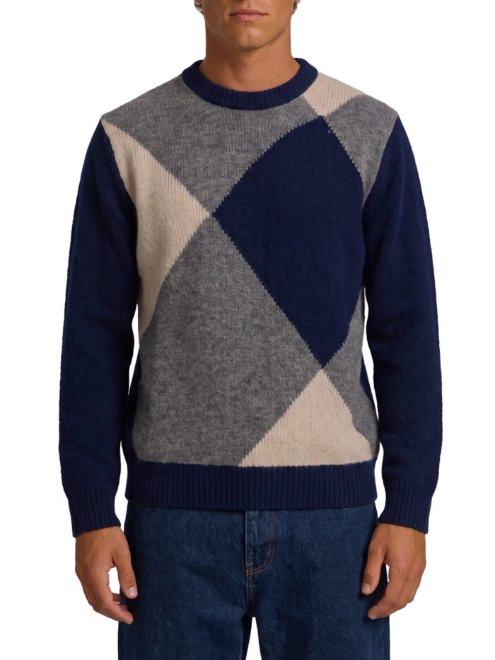 ballantyne blue crewneck sweater Ballantyne Blue crewneck sweater