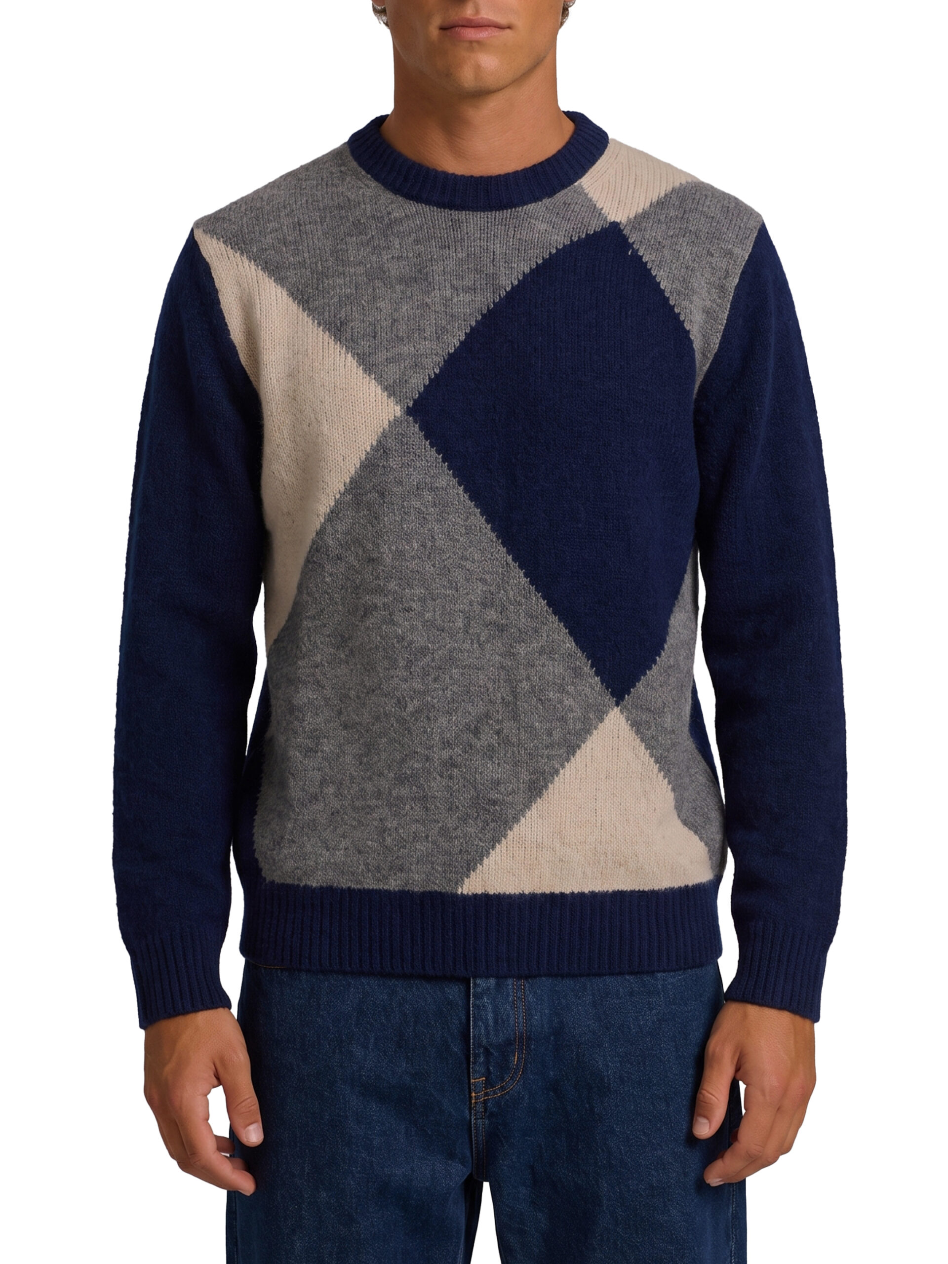 Ballantyne Blue crewneck sweater