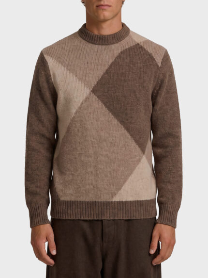 Ballantyne Beige crewneck pullover