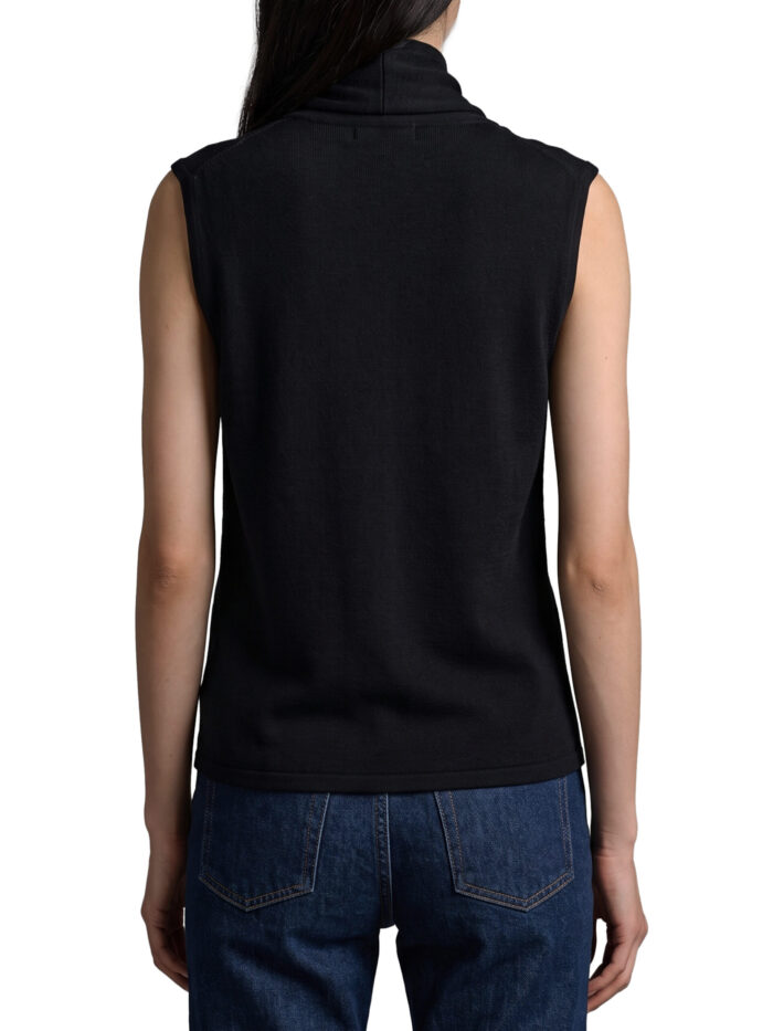 Lemaire Asymmetrical cardigan in merino wool blend