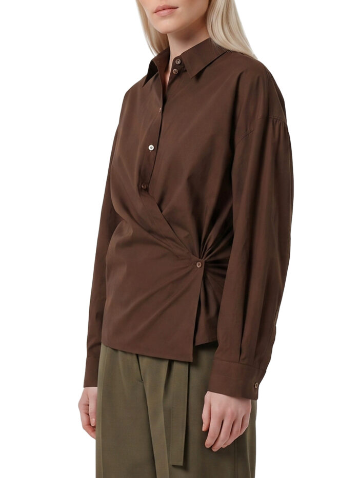 Lemaire Straight collar Twisted shirt