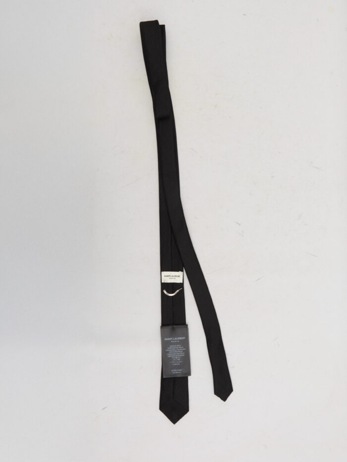 Saint Laurent Monogram slim tie