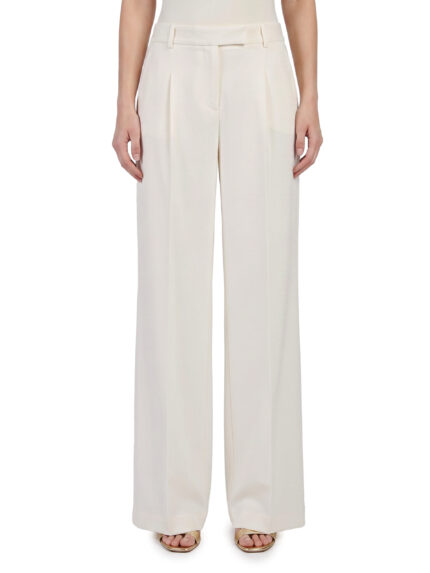 Federica Tosi Wide-leg cady trousers