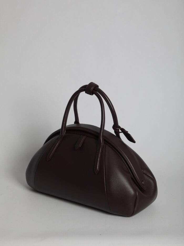 Alaia Burgundy Top Handle leather bag