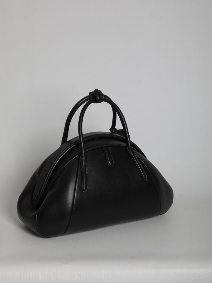 Alaia Black Top Handle leather bag