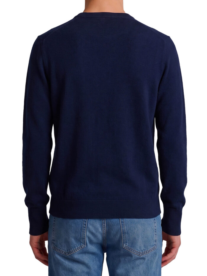 Ballantyne Navy crewneck pullover